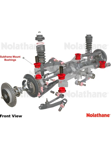 Nolathane Rear Subframe Mount Bushing fits Holden Caprice 6.2 WN i V8 (49169) - Picture 4 of 12