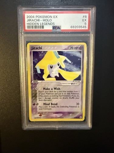 Jirachi graded PSA 8 for sale on eBay
