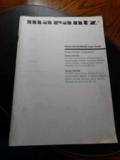 Marantz Mx 393/493 User Guide