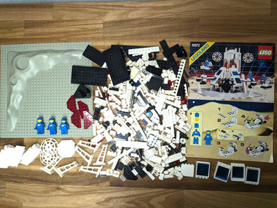 Lego 6972 Polaris I Space Lab Classic Space Vintage Instructions Weltraum