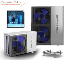 Luft- Wasser Wärmepumpe EVI Nexus 8-35kW Wärmepumpe, mit Bedienteil, R32, A+++