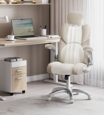 Ergonomischer Bürostuhl mit Neigefunktion, verstellbare Rückenlehne, Computer Schreibtisch Sitz