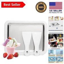 Gelatiera fatta a mano con spatole - Crea dolcetti arrotolati e morbidi