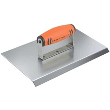 Kraft Tool Concrete Chamfer Tool ProForm 10" x 6" x 1/2" Radius Stainless Steel