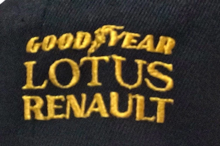 Ayrton Senna F1 legend Lotus Renault JPS Baseball cap in Black. Vintage - Image 4 of 4