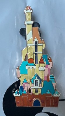 2025 MOG Disney Destinations D23 Map Mystery Hong Kong Castle LE 500 Pin