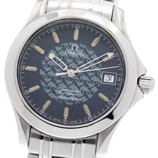 Omega Seamaster120 Jack Mayol 2500.80 Date Blue Dial Automatic Mens958149 Omega Seamaster120 Jack Mayol 2500.80 Date Blue Dial Automatic Mens958149