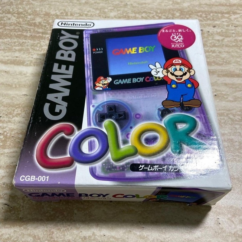 Nintendo Game Boy Color JUSCO Original Mario Version Limited Edition Japan 7205