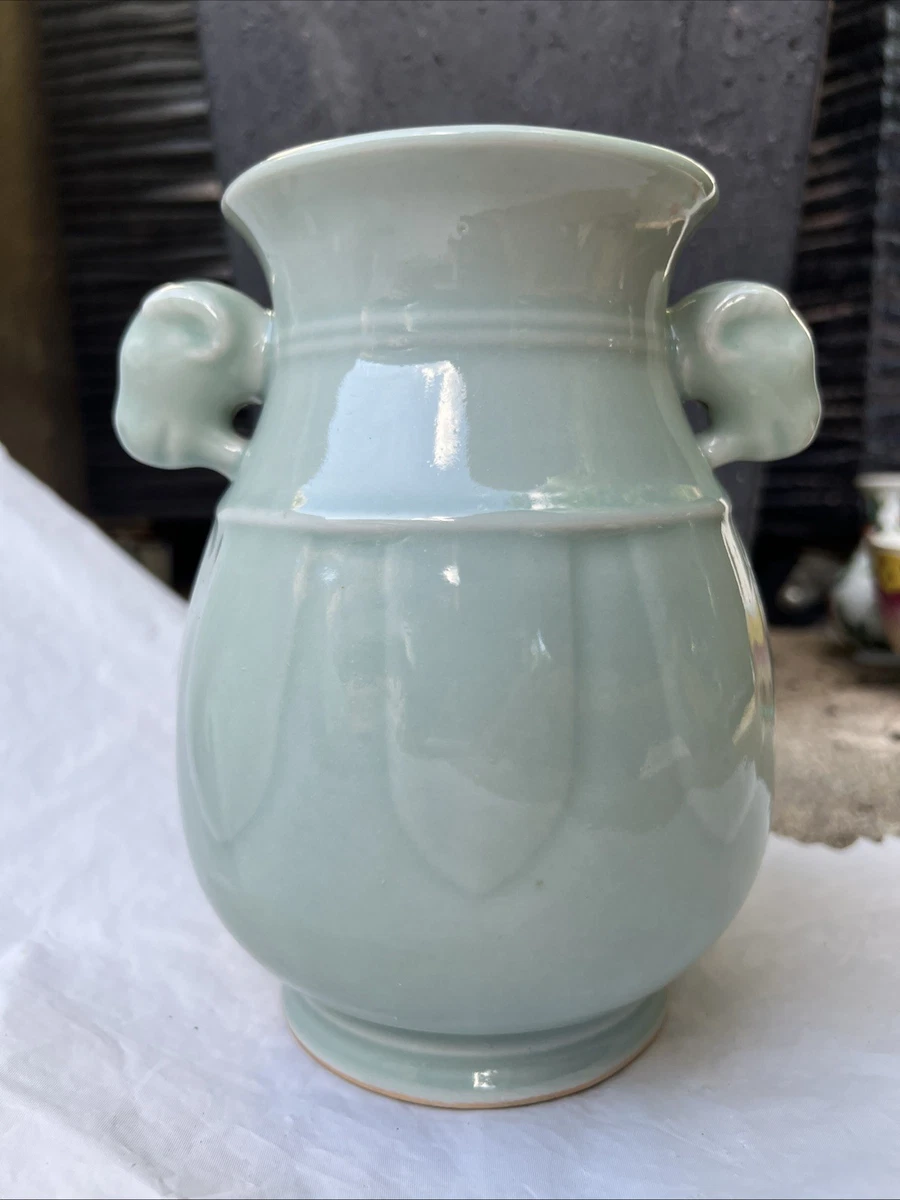 绿色1800年以前中国古董花瓶| eBay