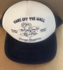 Vans "Off The Wall" Trucker Hat Blue While Snapback Dream Vacations No Vacancy — photo 1