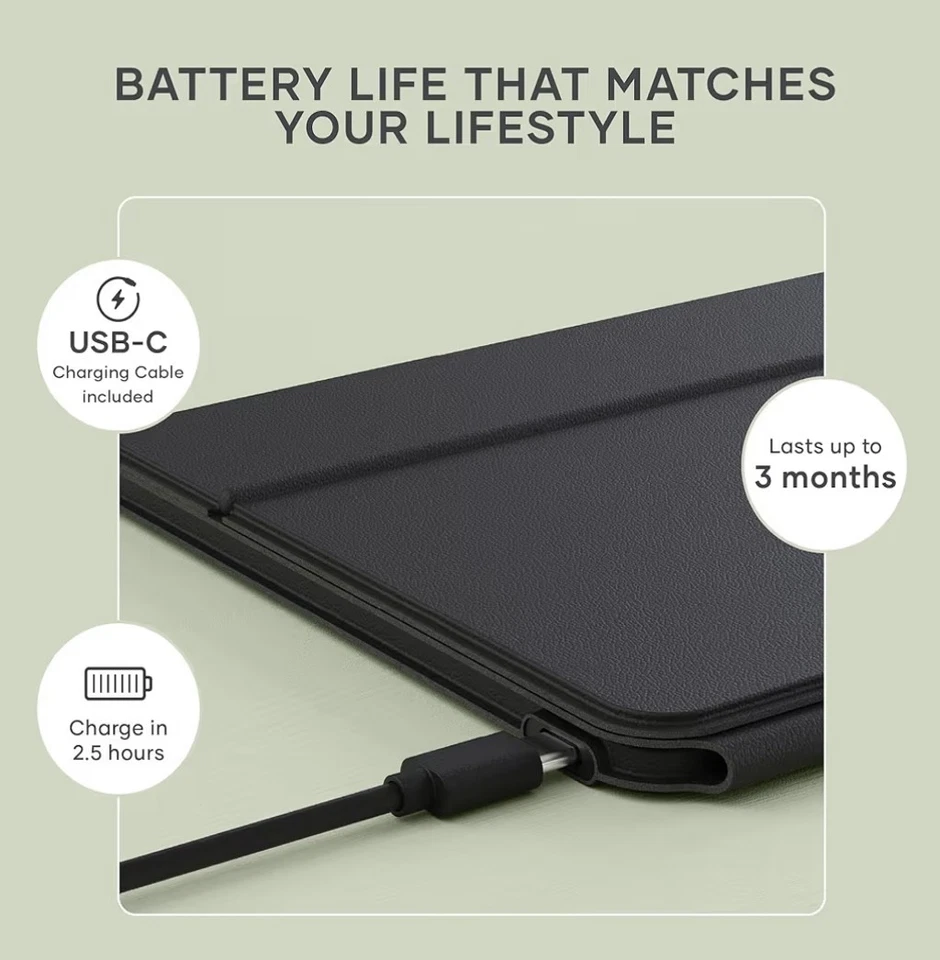 BRAND NEW in BOX - Satechi onthego bluetooth keyboard w/ adjustable stand - Image 4 of 4