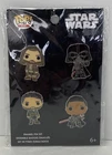 Funko Pop! 4PK Star Wars Obi Wan Kenobi Darth Vader Enamel Pin Set - NEW
