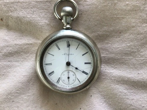 Vintage Elgin Pocket Watch 1897 Working