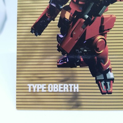 078 TYPE OBERTH Card POLICENAUTS KONAMI HIDEO KOJIMA 1994 1988