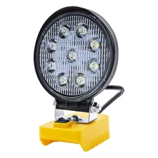 Cordless LED Work Light For Dewalt 20V 20 Volt MAX Lithium Ion Battery DCB206-2
