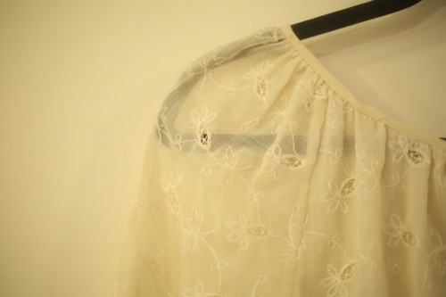 Vintage Jack Bryan Women's Size Small? Prarie Dress Long Sleeve Brown Ivory - Picture 12 of 12