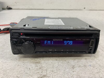 KENWOOD RDT-111 オーディオヘッドユニット CN-DV155 Kenwood KDC-155U radio stereo USB AUX CD player 1 DIN head unit