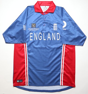 Maillot Angleterre Cricket 2007 - Coupe Du Monde Antilles - Amiral, Homme, Taille S