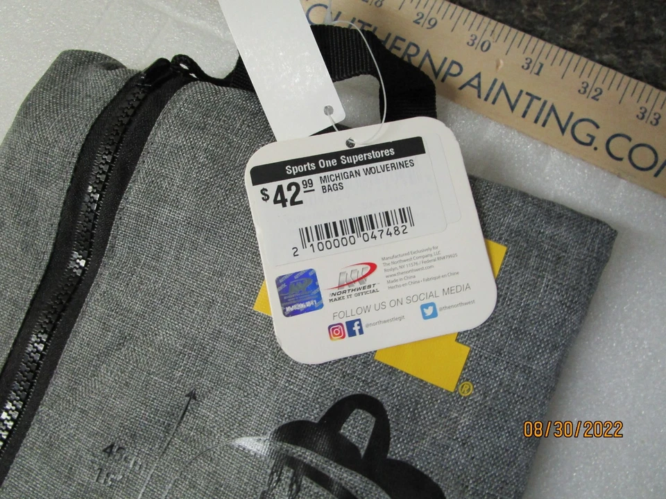 Michigan Wolverines BackPack Fold Up Bag - Image 2 of 4