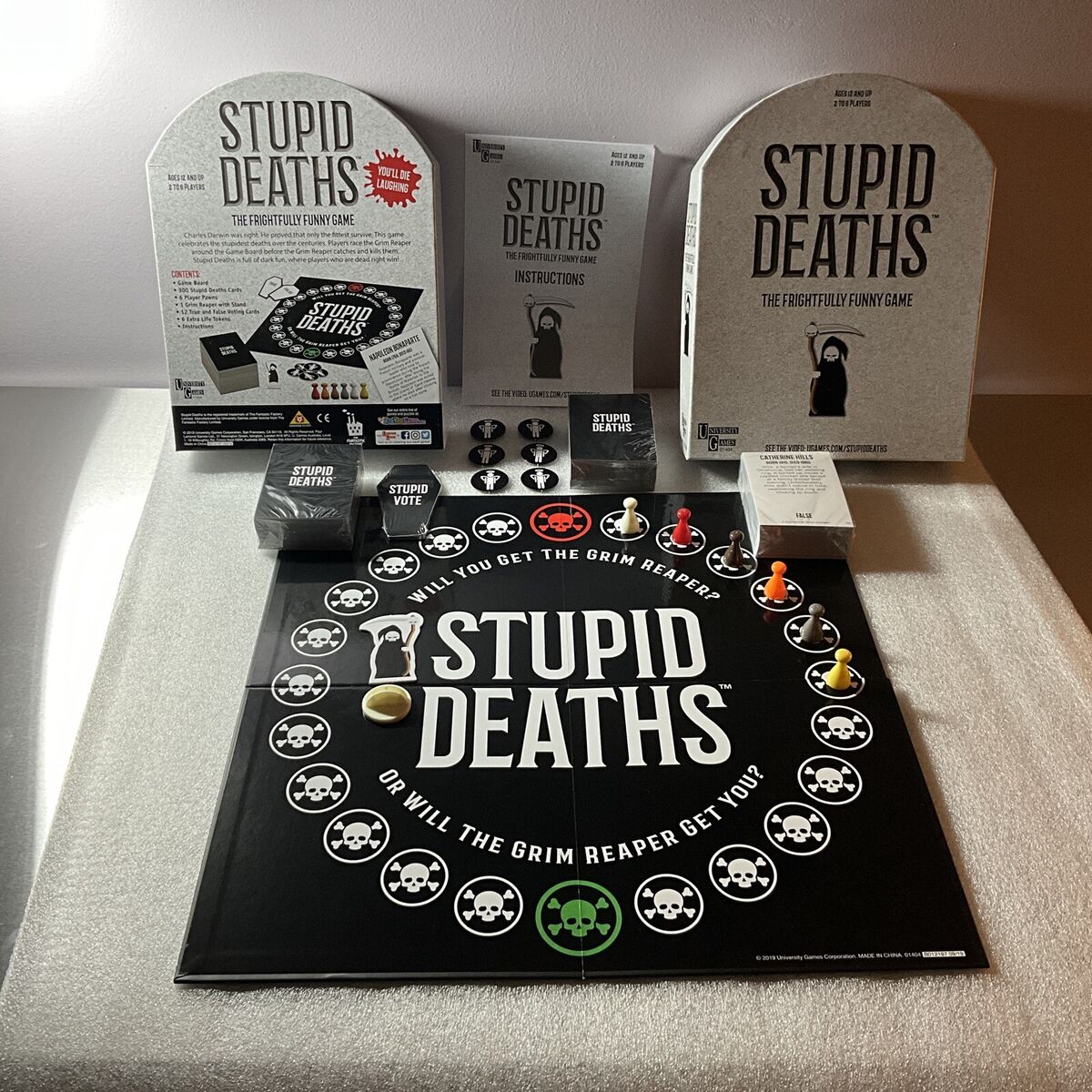  University Games  Stupid Deaths The Party Game, for