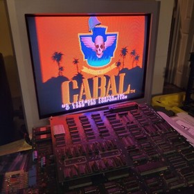 CABAL Arcade PCB Set - Tad Corp - JAMMA - Tested and Working