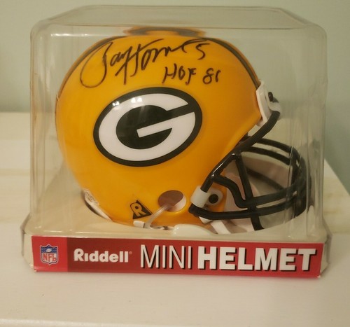 Paul Hornung Signed Football Mini 