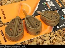 Guru Hybrid Inline Feeders -18g 24g 36g 28g 45g Mini Small Large- Coarse Fishing