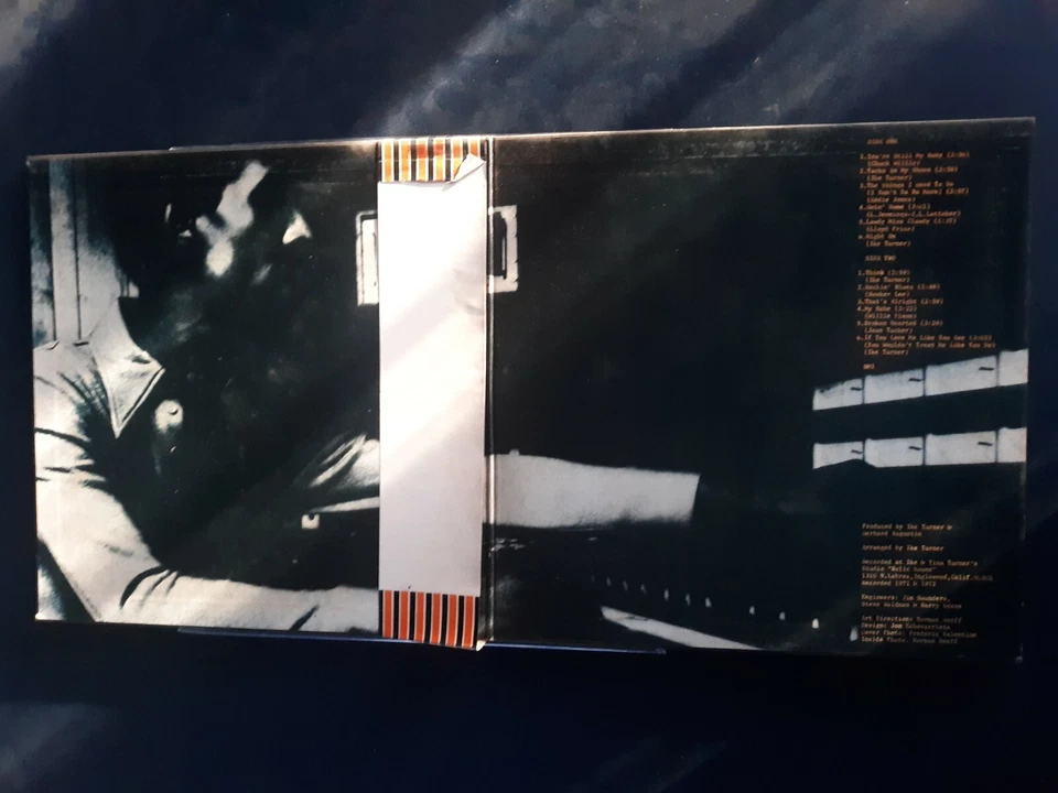 Ike Turner Blues Roots 1972 Liberty #LLP-80601 Japan Press w/OBI, 4-Page Insert - Image 3 of 4