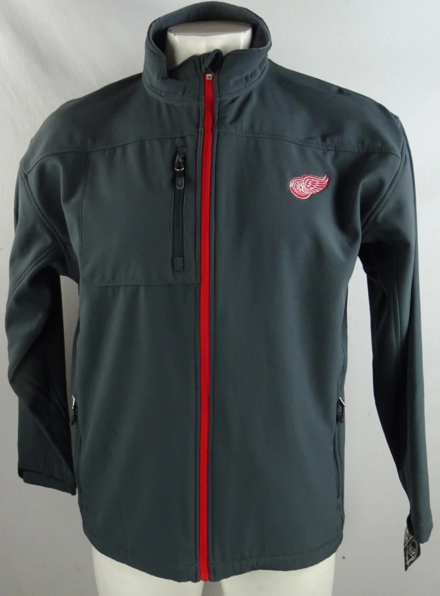 Detroit Red Wings NHL Men s Full Zip Soft Shell Jacket eBay