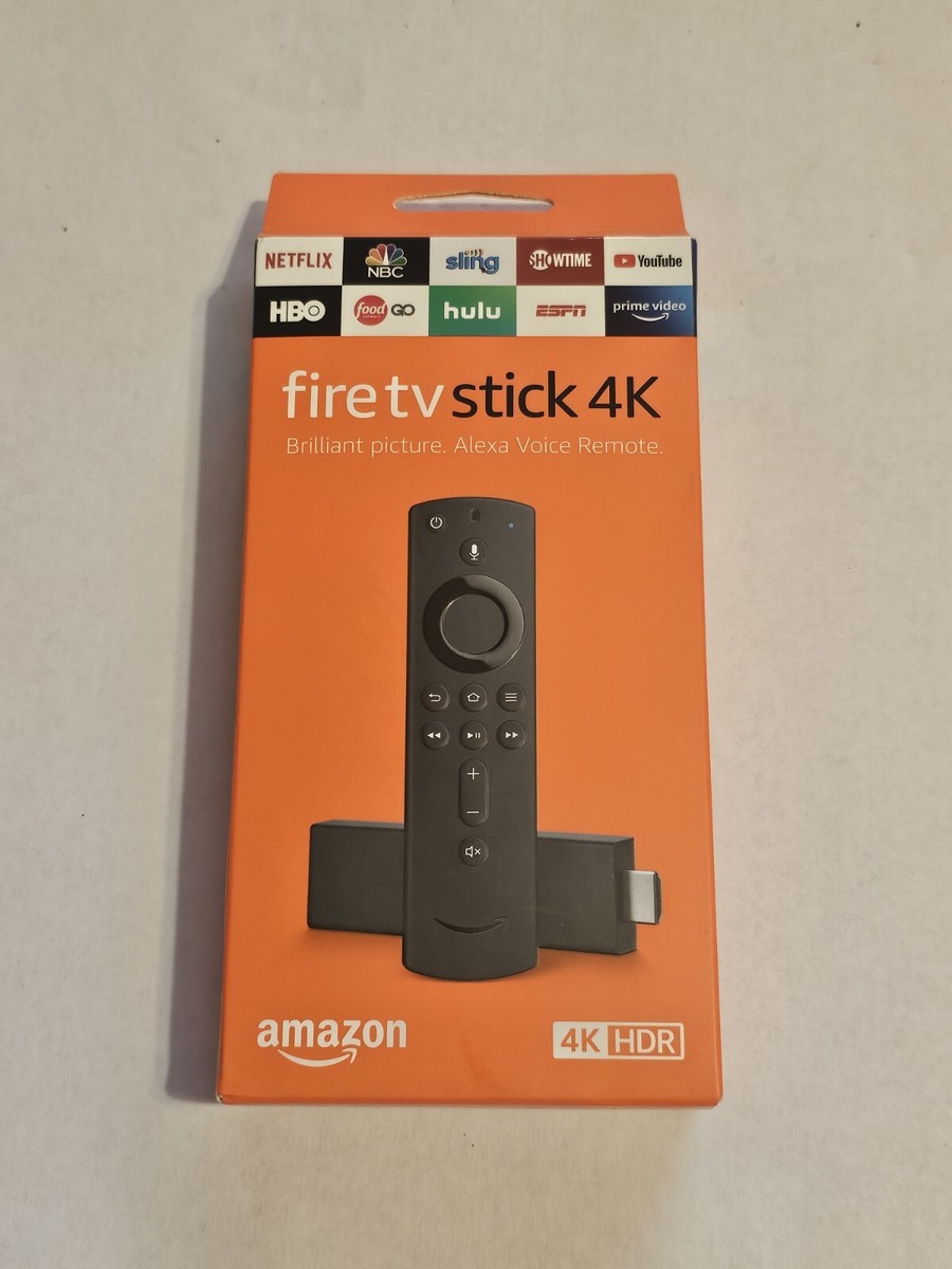 Amazon Fire TV Stick 4K Media Streamer with Alexa Voice Remote
