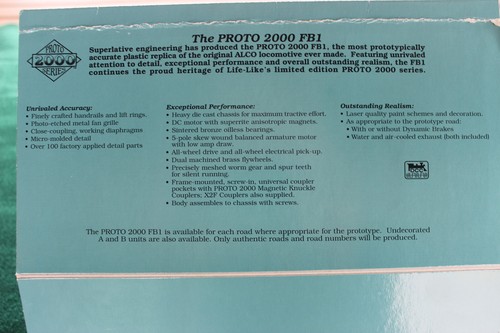 Proto 2000 FA1 and FB1 CP # 4002 & 4402 HO Limited Edition New in box - Bild 5 von 6