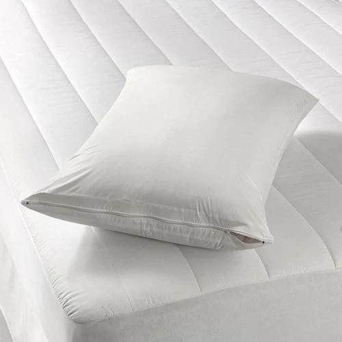 4 Deluxe Zippered Vinyl Pillow Covers Protects Against Bed Bugs Sanitary Home