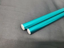 Lovesac Sactional Storage Poles Turquiose Painted Aluminum ( 2 pack )