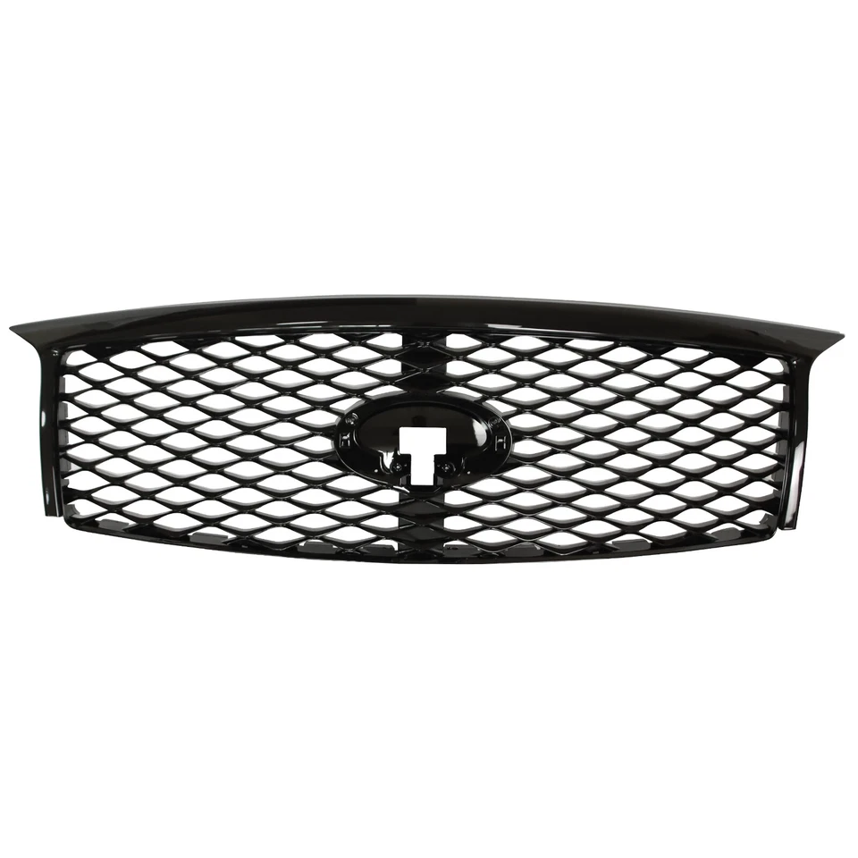 Car Front Grill For 2015-2018 INFINITI QX80 Black With Camera Option Foto 2 de 4
