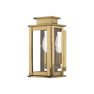 Livex Lighting 20191-01 Transitional One Light Outdoor Wall Lantern from Prin...