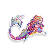 Tribal Mermaid Sticker Laptop Beach Cup Cooler Car Vehicle Window Bumper Decal