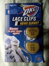 2012 OKC Kevin Durant #35 Shoe Lace Clips NBA NOS Retired