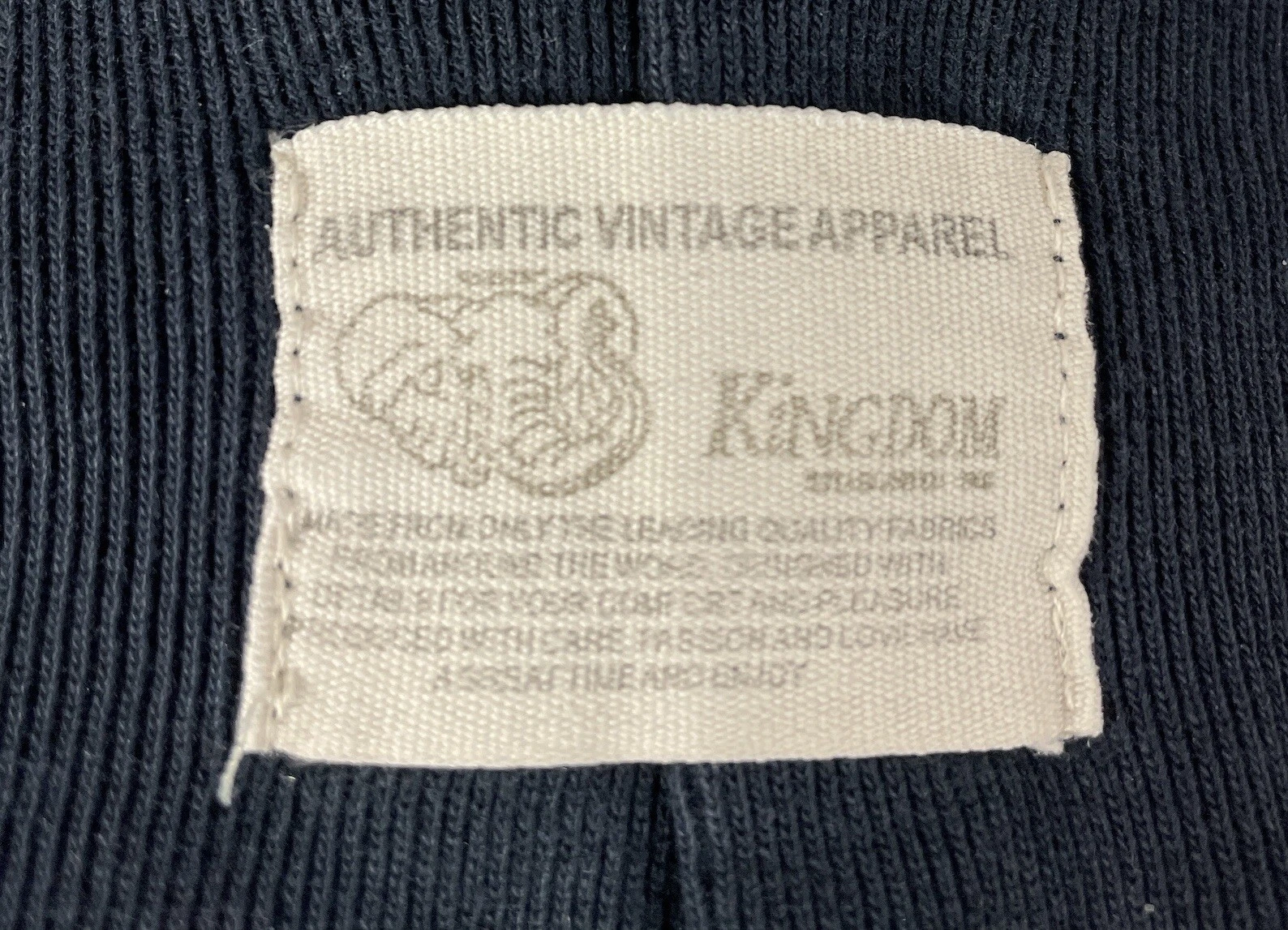 VETEMENTS Majestic Kingdom Felpa con Felpa con Felpa con Oro Autentiche Tasche Abbigliamento Vintage