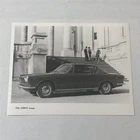 Fiat 2300 S Coupe Car Factory Press Photo Photograph Print