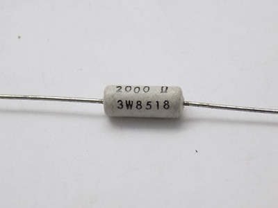 Resistori Ohmite 2k Ohm 12 Watt Ceramici - Confezione Da 3 Pezzi - Wirewound