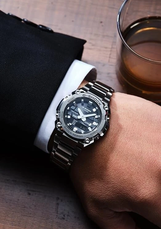 Casio G-Shock GST-B600D-1AJF G-Steel Bluetooth Solare Analogico e Digitale Uomo - Immagine 4 di 4