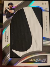  2022 Panini Immaculate Romy Gonzalez #d 1/2 Cleats Brand Logo Patch Nike 🔥Hot