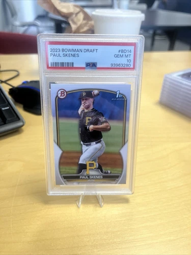 2023 BOWMAN DRAFT #BD14 PAUL SKENES ROOKIE RC PSA 10