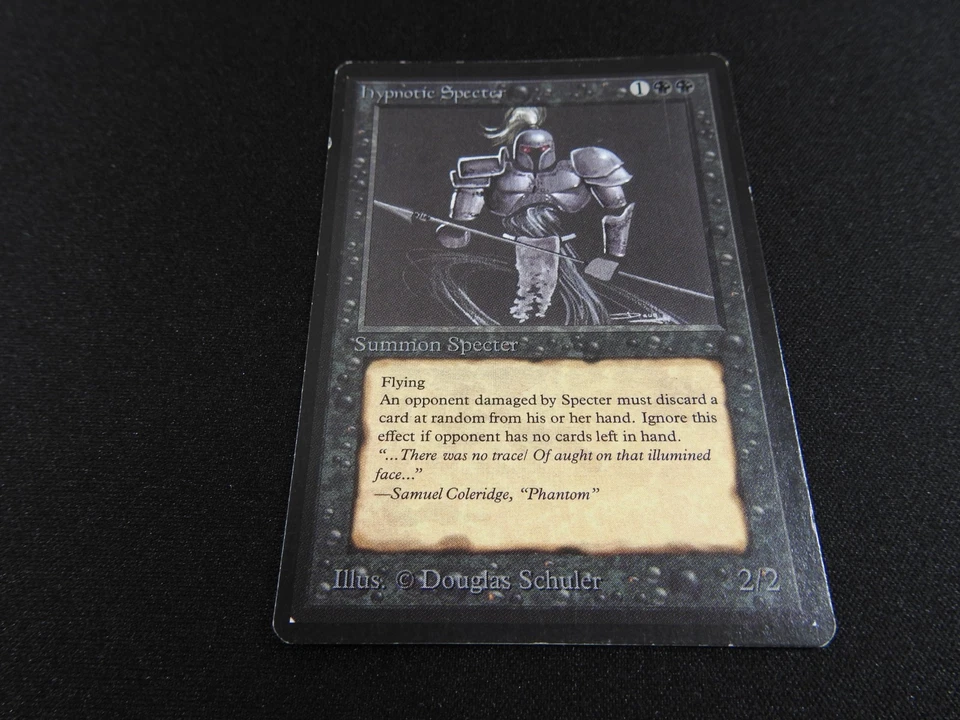 Hypnotic Specter MP [Limited Edition Beta] Mtg Magic Free Tracking! - Image 3 of 4