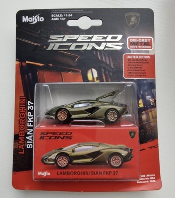 MAISTO SPEED ICONS Lamborghini Sian FKP 37 LIMITED EDITION 1:64
