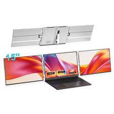 15Inch FHD 60Hz 100 sRGB Dual Portable Monitor Extender for 13.3 16 Laptops