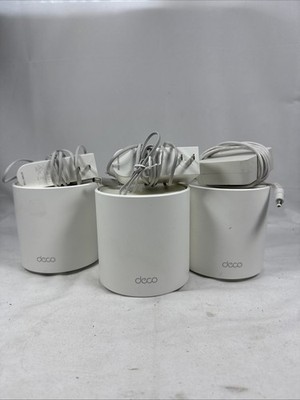 TP-Link Deco X20 AX1800 Wi-Fi 6 Mesh System 3-Pack for Whole-Home