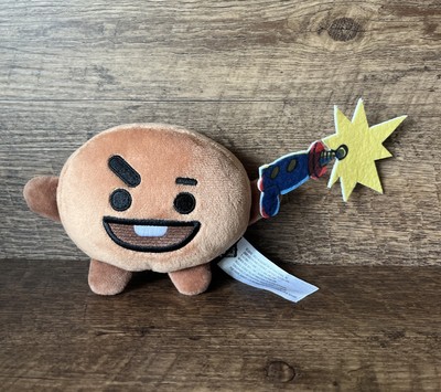 BT21 Plush Shooky Holding Laser Blaster Gun Super Silly Super Collectible