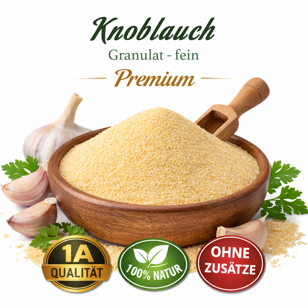 Knoblauch Granulat 1Kg 1A QualitäT 100% Naturbelassen Ohne Gentechnik-image