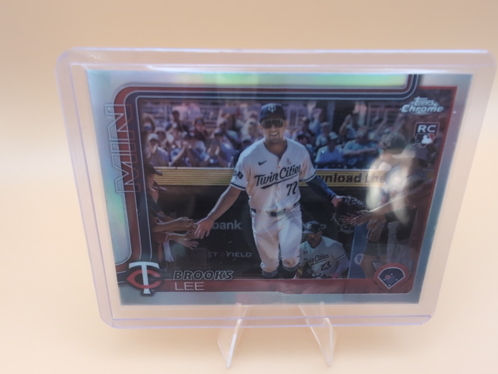 2025 Topps Chrome Brooks Lee #234 SSP Image Variation